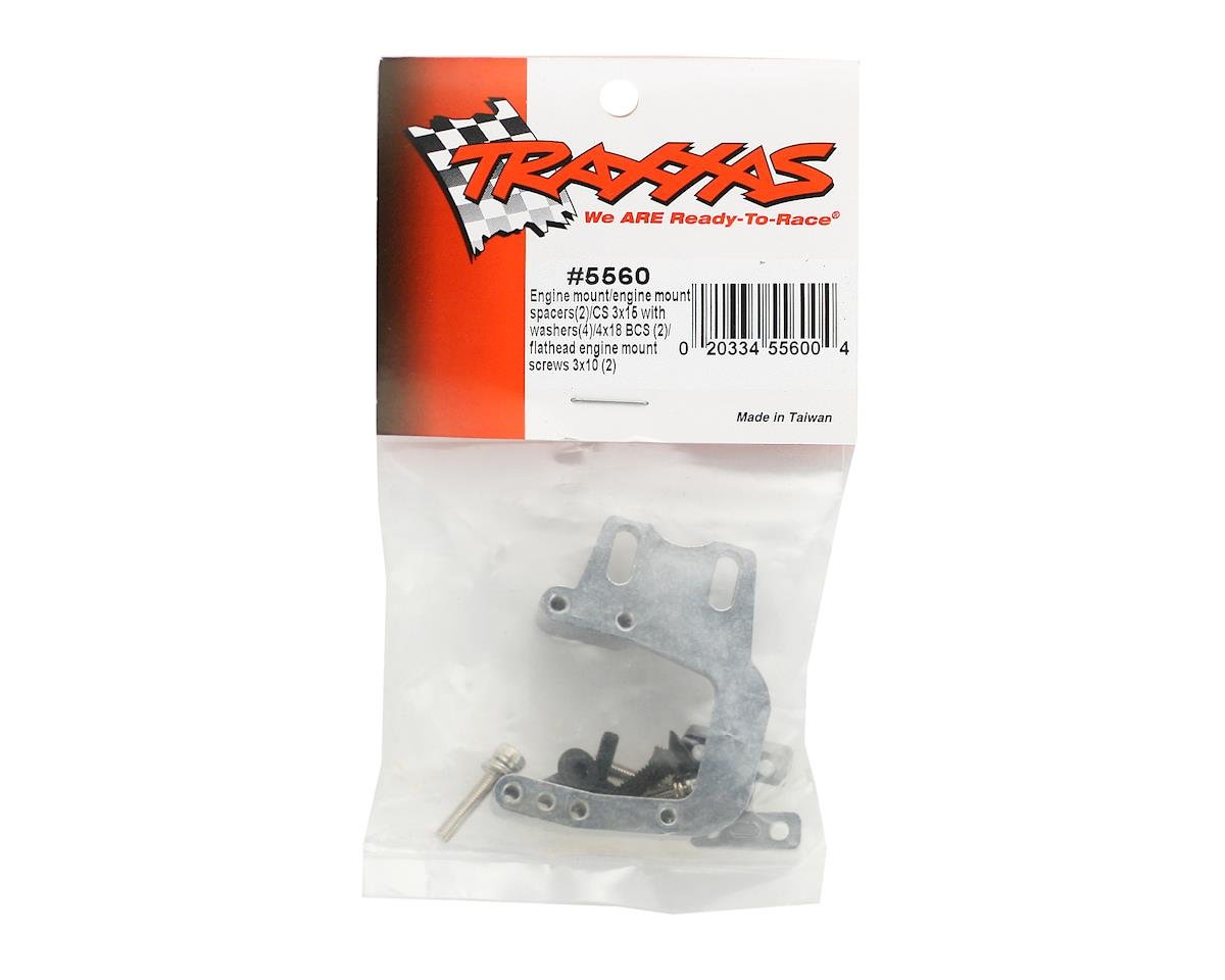 Traxxas Engine Mount & Spacers (2) (Jato) - BOBBYRC