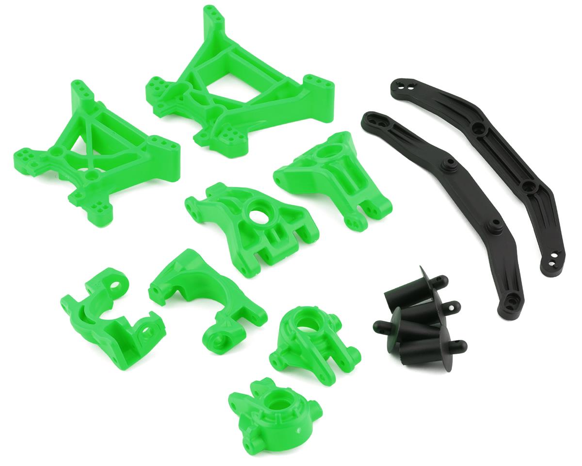Traxxas Hoss/Rustler/Slash 4x4 Extreme Heavy Duty Suspension Upgrade Kit (Green) - BOBBYRC
