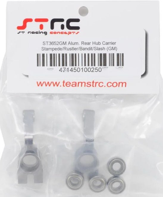 Traxxas Slash Rustler STRC Aluminum Steering Knuckles Axle Carrier Caster Blocks - BOBBYRC