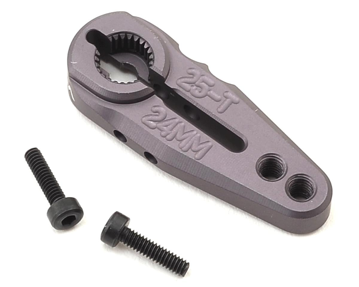 Vanquish VPS02410 Aluminum Clamping 25T Servo Arm / Horn Futaba / Savox / Tactic - BOBBYRC