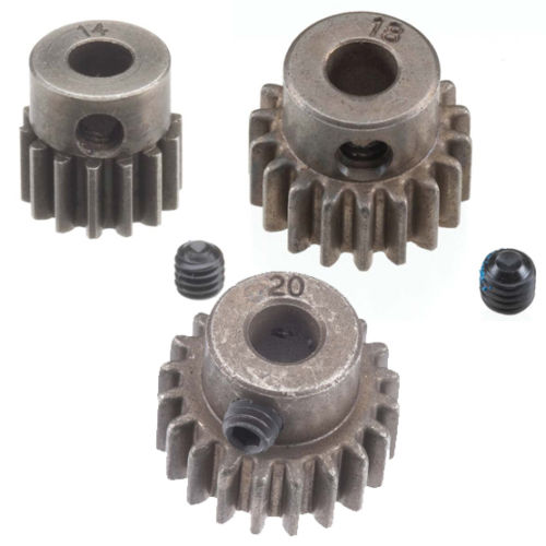 Traxxas 32P Hardened Steel 5mm Pinion Gear Set 14T, 18T, 20T w/Set Screws Summit