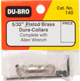 DuBro 140 5/32" Dura-Collars For RC Plane Trucks