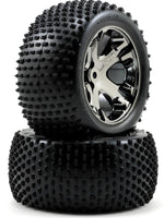 Traxxas Rustler VXL TIRES 3770A 3771A Tyres Wheels