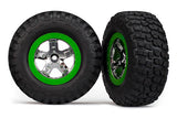 Traxxas Slash 2wd BFGoodrich KM2 FRONT Tire & Wheels