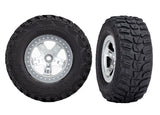 Traxxas Slash 2wd Kumho Road Venture MT Tires & Satin Wheels