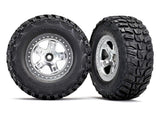 Traxxas Slash 2wd Kumho Road Venture MT Tires & Satin Wheels