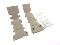 Traxxas Tmaxx 2.5 Skid Plates Front and Rear with Braces by Traxxas