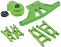 RPM Suspension Arms, Gear Cover & Bumper For Traxxas 2wd Rustler Stampede