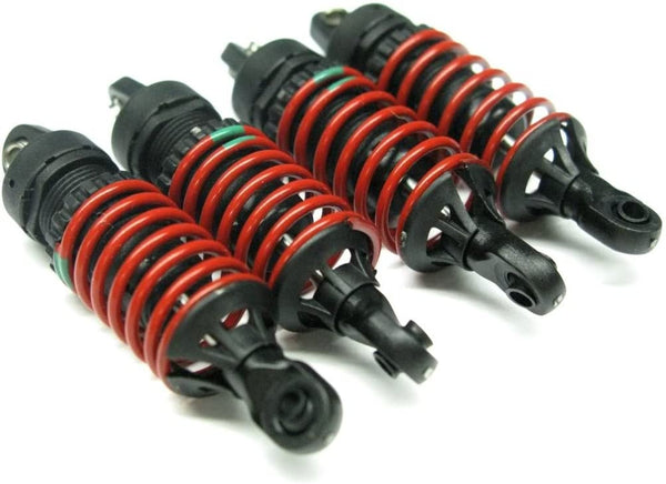 1/16 E-Revo Shocks Dampers (4) Slash GTR COMPOSITE Traxxas Assembled 71076-3