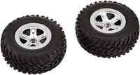 Traxxas 5875 2.2/3.0 Tire w/SCT(Standard) (Satin Chrome) FRONT Wheel