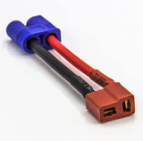 T-Plug (Deans Style) Female to Male EC3 Style Connector / Adapter