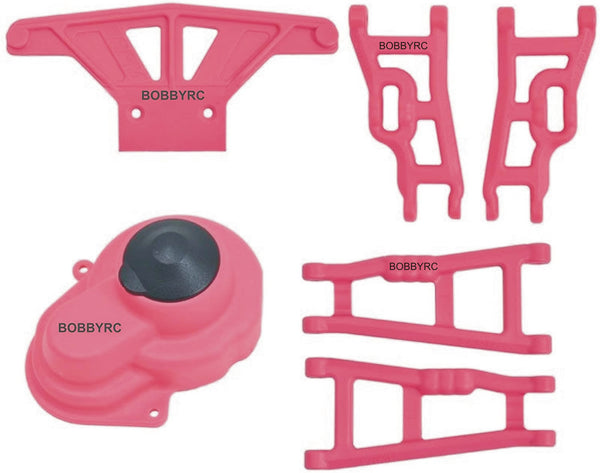 RPM Suspension Arms, Gear Cover & Bumper For Traxxas 2wd Rustler Stampede