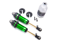 Traxxas Rustler Slash Hoss 4x4 VXL GTR XX-Long Shocks, Green TRA7462G