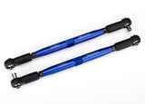 Traxxas X-Maxx Toe links, (TUBES Anodized,Aluminum,Stronger Than Titanium(157mm)