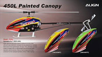 Align/T-Rex Helicopters 450 L Dominator Painted Canopy HC4356