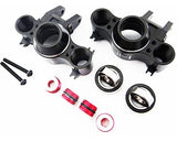 Hot Racing Aluminum Steering Knuckles Axle Carriers Traxxas T-maxx Revo Summit