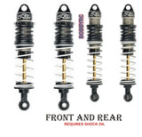 Pro-Line Front + Rear POWERSTROKE Shocks Set Traxxas Slash 4X4 2WD 4WD Shocks