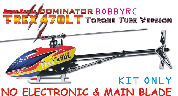 Align Trex 470 LT Dominator 470 Sized Electric (Torque Tube Version)Helicopter