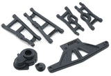 RPM Suspension Arms, Gear Cover & Bumper For Traxxas 2wd Rustler Stampede