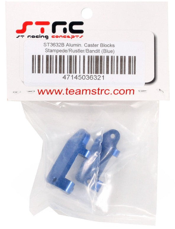 STRC Alum Steering Knuckles Axle Carriers Caster Block For 2wd Slash Stampede Rustler