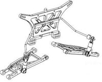 Hot Racing Front And Rear Sway Bar Kit Traxxas Slash 2wd TE311SLC