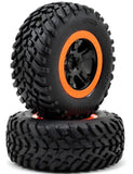 Traxxas TRA5863 Tires & Wheels: Robbie Gordon (4WD F/R, 2WD Rear) Slash