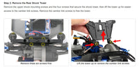 Traxxas Drag Slash, Bandit VXL Rear Complete Driveshaft Assembly