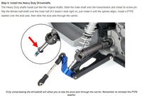 Traxxas Drag Slash, Bandit VXL Rear Complete Driveshaft Assembly