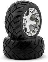 Traxxas Anaconda Rear Tires w/All-Star Wheels For 2wd Stampede Rustler VXL