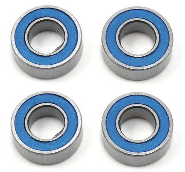 Traxxas Slash Rustler 4x4 VXL (4) Ball bearings,Blue Rubber Sealed