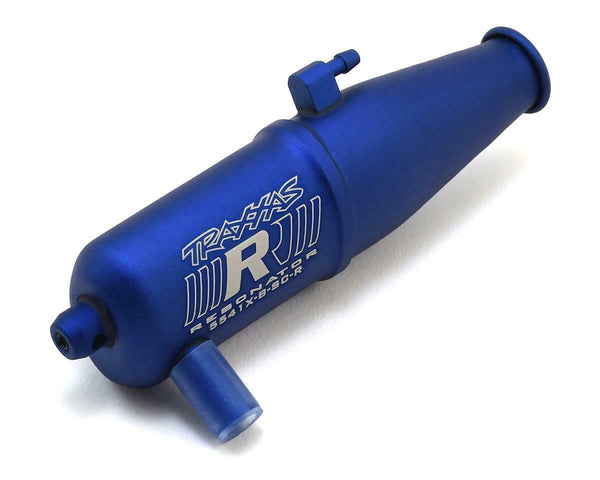 Traxxas Tra5541X Resonator Tuned Pipe (Blue) Jato 3.30 Nitro Slash Nitro Rustler