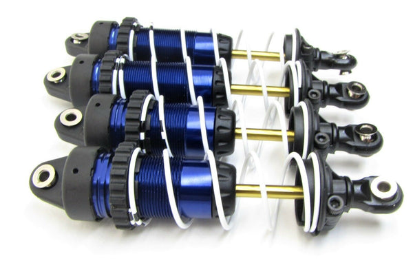 Slash 4x4 Ultimate SHOCKS, Front & Rear BIG-BORE GTR (Dampers) Traxxas 68077-4