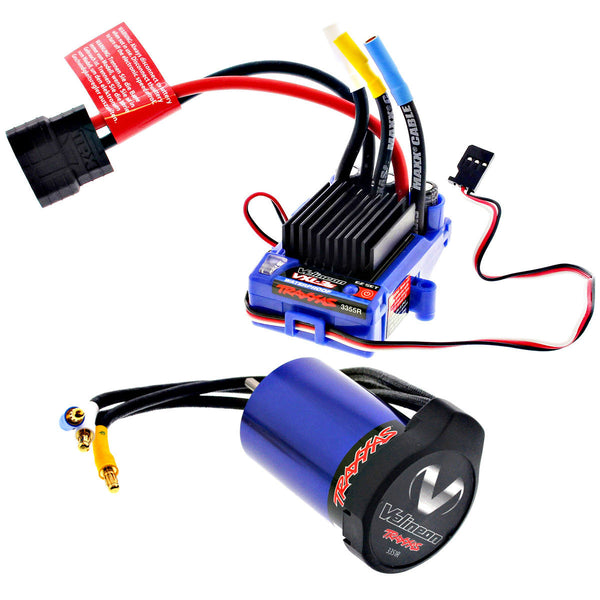 Traxxas 1/10 Stampede 4x4 3500kV VELINEON Brushless Motor & Waterproof VXL-3 ESC