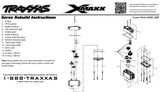 Traxxas 2087X Gear Set Metal (For 2085 & 2085X Servos) X-Maxx