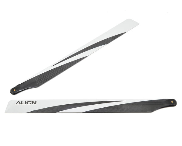 Align Trex 470 L Dominator 380 380mm Carbon Fiber Main Rotor Blades HD380A