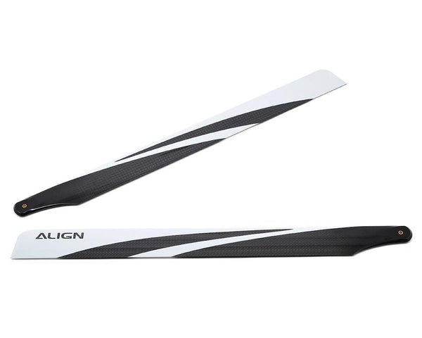 Align/T-Rex Helicopters 500X (ONLY) Mikado 480 Xtreme 470mm Carbon Fiber Blades