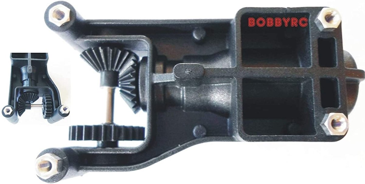 Align Trex 450 L Complete Tail Boom Mount with Tail Drive Gear Assembly - BOBBYRC
