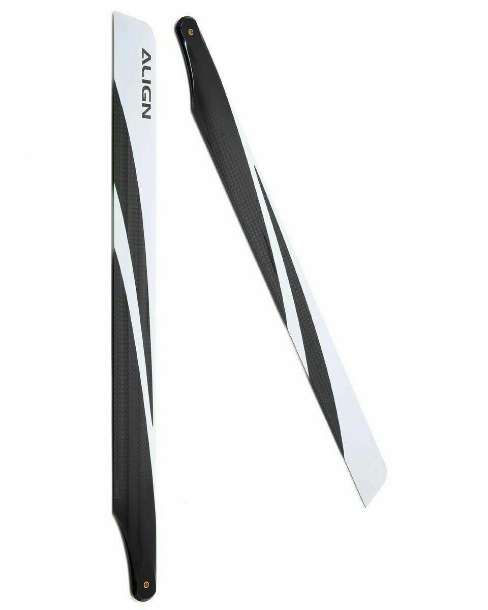 Align Trex 450 L Dominator 360 360mm Carbon Fiber Main Rotor Blades HD360A - BOBBYRC