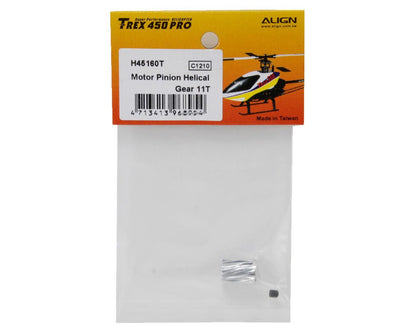 Align Trex 450 Motor Pinion Helical Gear (3.5mm / MO.6)12T H45157 - BOBBYRC