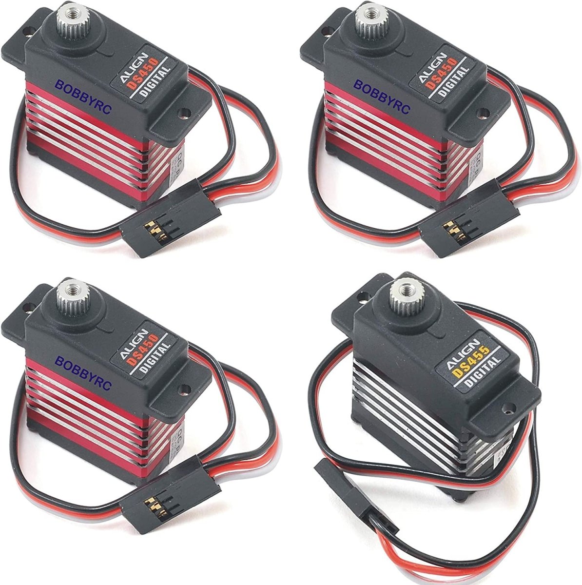 Align Trex 450L 470L Series Cyclic / Tail DS450 & DS455 HV Digital Servos - BOBBYRC