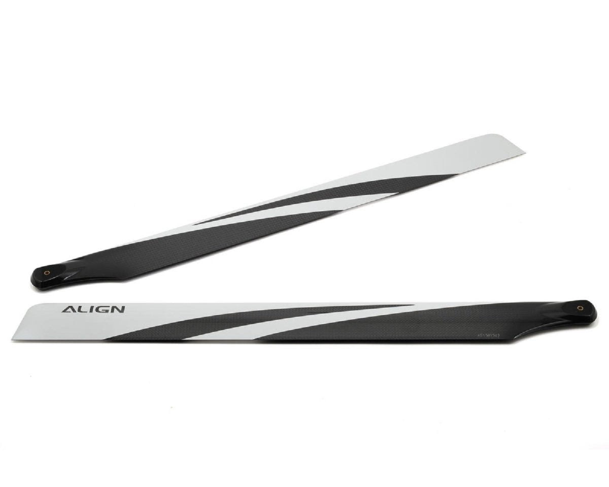 Align/T - Rex Helicopter 550E 520mm 3G Carbon Fiber Blades HD520C - BOBBYRC