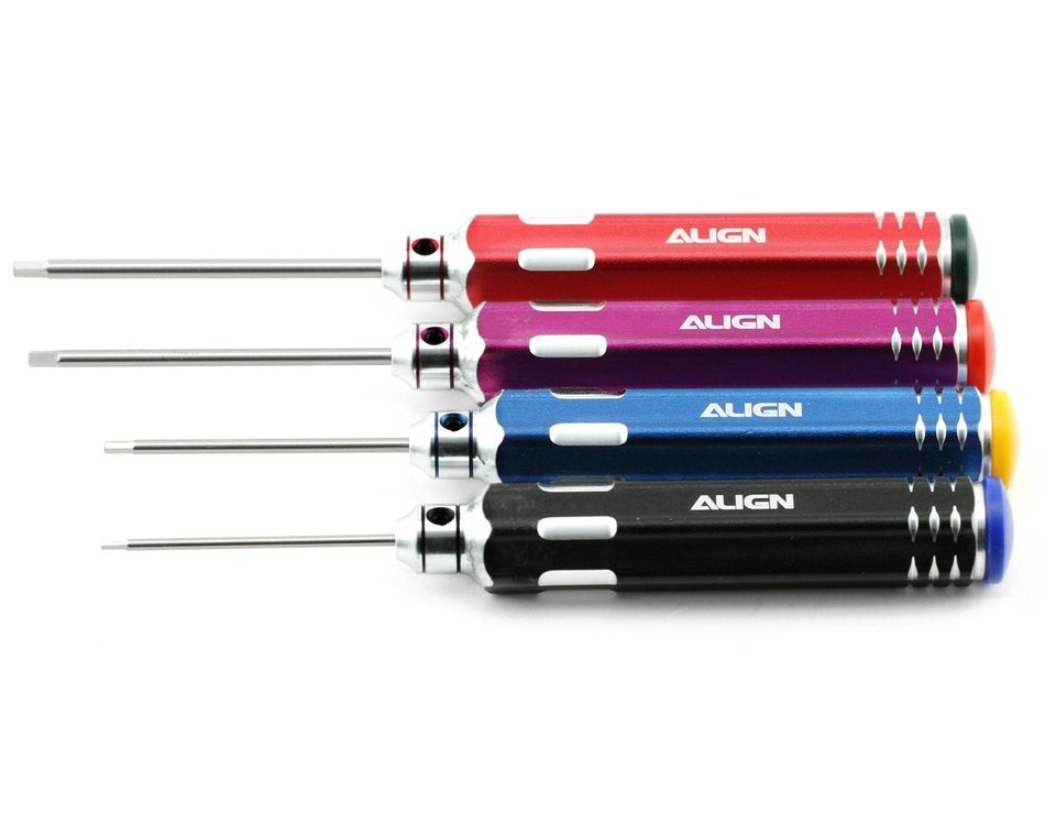 Align/T - Rex Helicopters 450 500 550 600 700 Hexagon Screw Driver Set - BOBBYRC