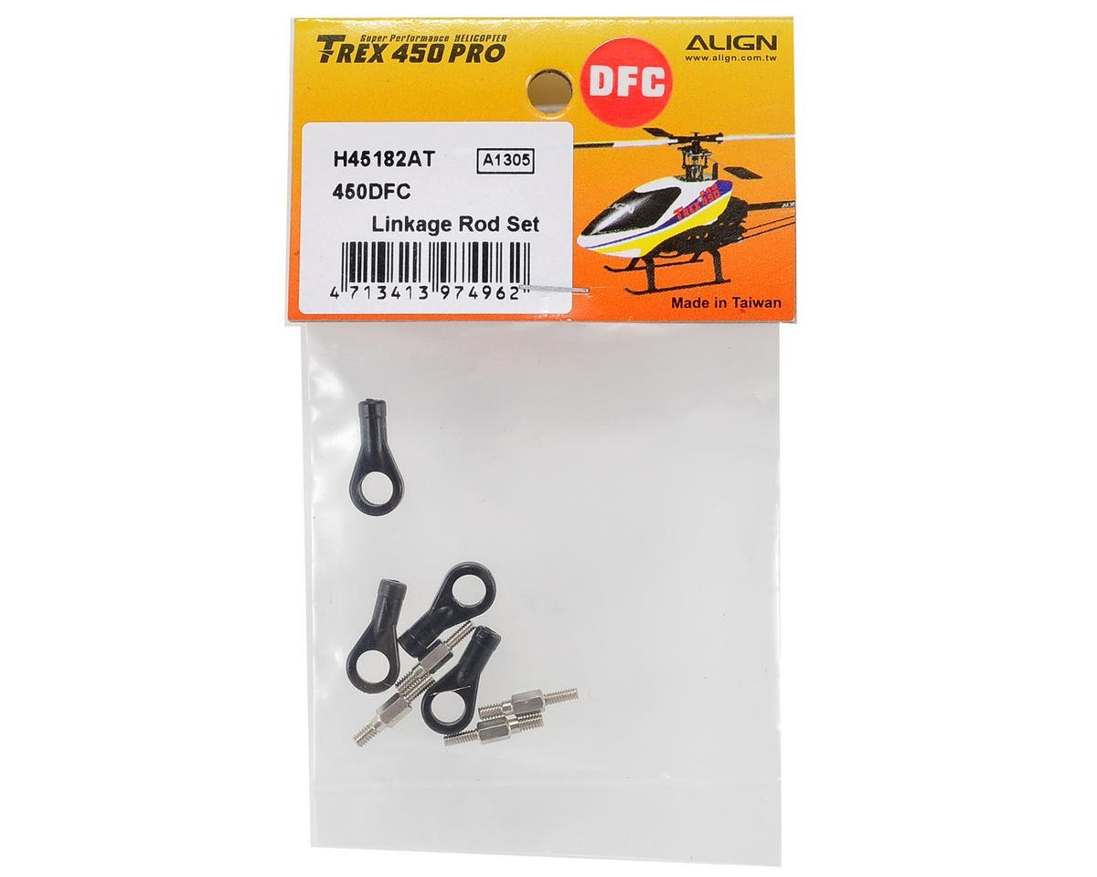 Align/T - Rex Helicopters 450 DFC Linkage Rod Set H45182A - BOBBYRC