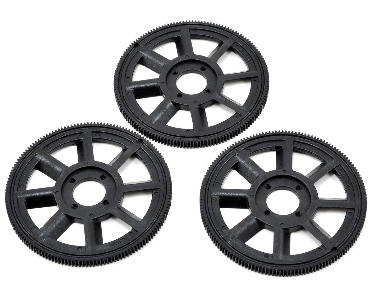 Align/T - Rex Helicopters 450 Main Gear (3) (150T) HS1219QA - BOBBYRC
