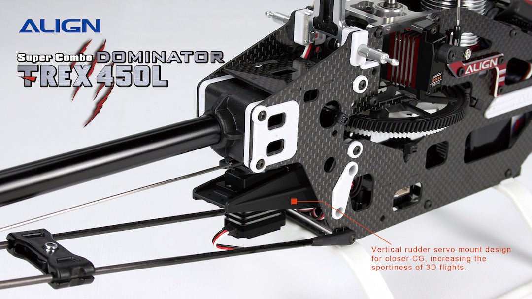 Align/T - Rex Helicopters 450L Dominator 450 Sized Helicopter - BOBBYRC