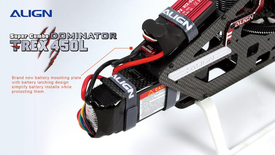 Align/T - Rex Helicopters 450L Dominator 450 Sized Helicopter - BOBBYRC