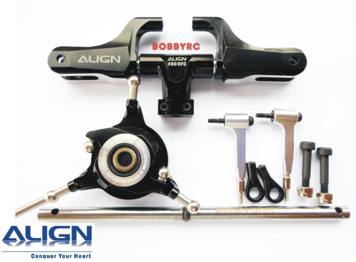 Align/T - Rex Helicopters 450L Pro DFC Complete Main Rotor Head - BOBBYRC