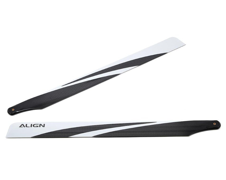 Align/T - Rex Helicopters 500X (ONLY) Mikado 480 Xtreme 470mm Carbon Fiber Blades - BOBBYRC