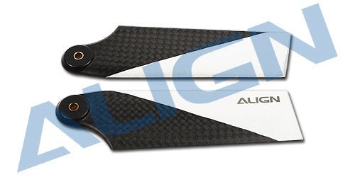 Align/T - Rex Helicopters 550E 85mm Carbon Fiber Tail Blade HQ0850C - BOBBYRC