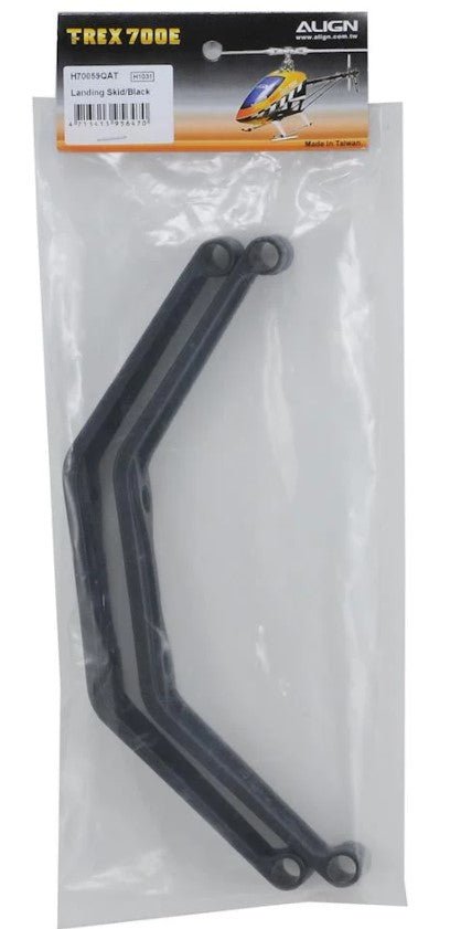 Align/T - Rex Helicopters 550E/600E/600N/700E/700N(BLACK) Landing Skid - BOBBYRC